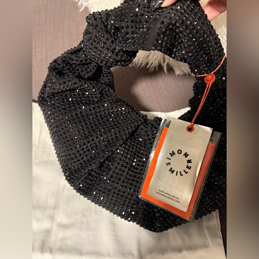 BNWT - Simon Miller Black Crystal Lopsy Bag